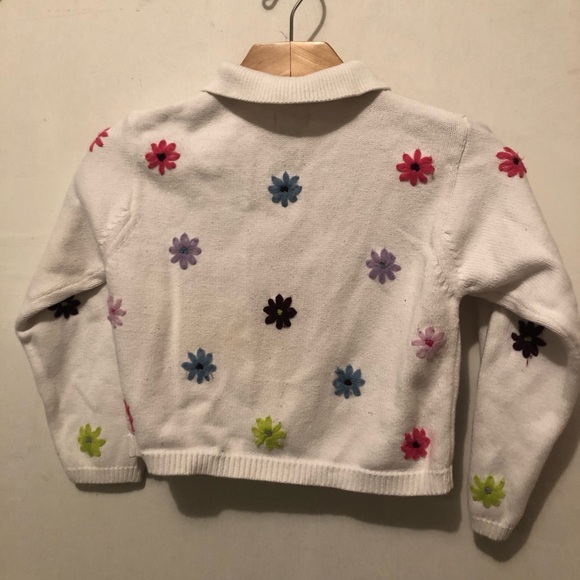 Gymboree Cute Flowers Zipped Jacket - Picture 2 of 4